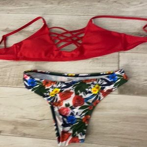 Red bikini